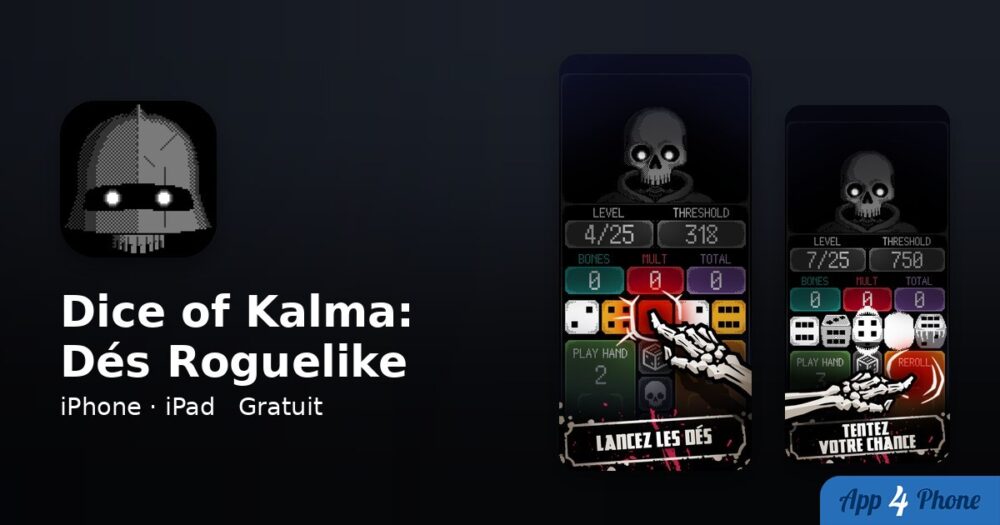 Dice of Kalma: Dés Roguelike sur iPhone, iPad