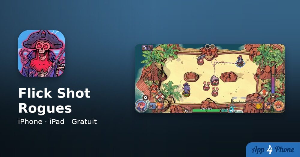 Flick Shot Rogues sur iPhone, iPad