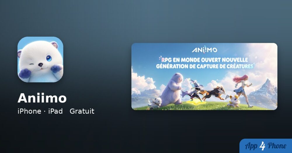 Aniimo sur iPhone, iPad