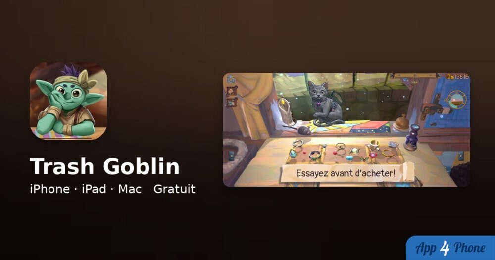 Trash Goblin sur iPhone, iPad, Mac