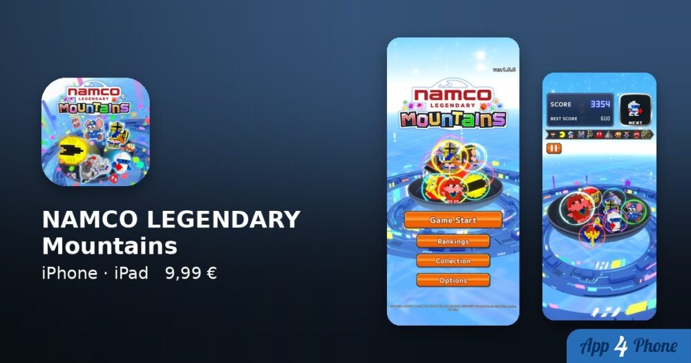 NAMCO LEGENDARY Mountains sur iPhone, iPad