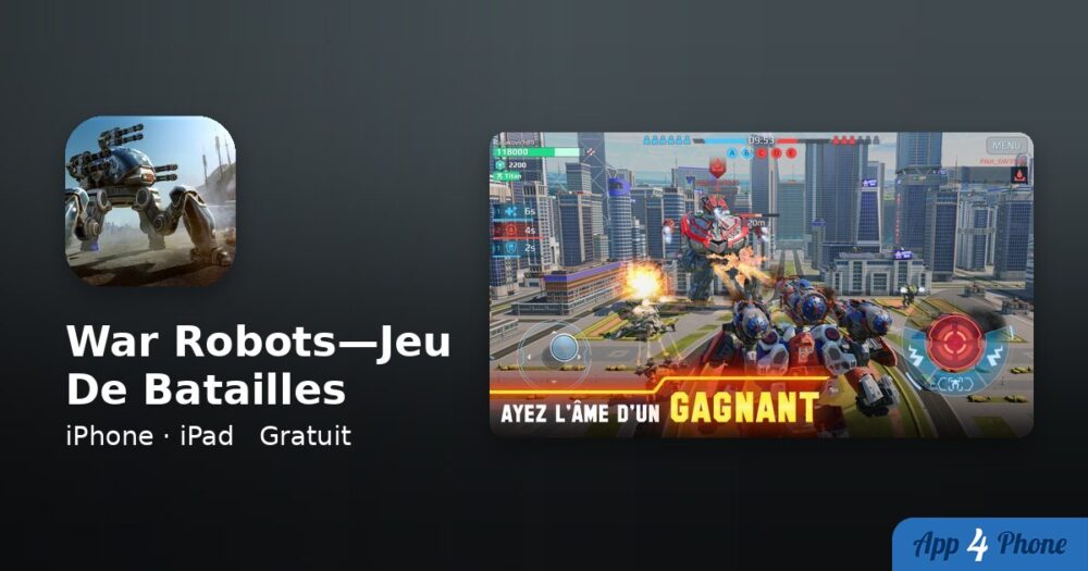 War Robots—Jeu De Batailles sur iPhone, iPad