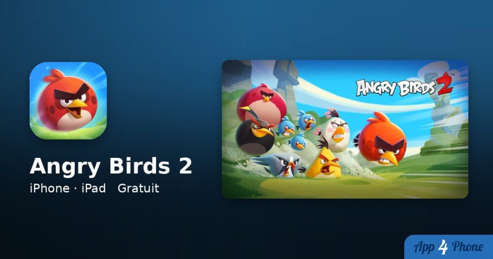 Angry Birds 2 sur iPhone, iPad