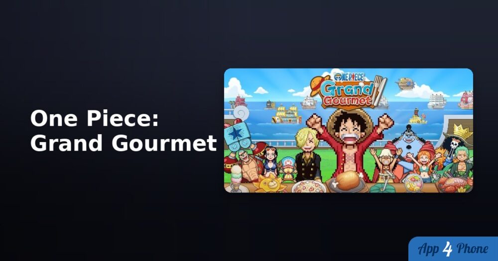 Personnages de One Piece réunis autour de plats dans Grand Gourmet