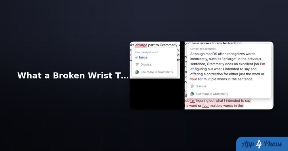 Illustration : What a Broken Wrist Taught Me About iOS 27 Dictation and macOS Voice Control