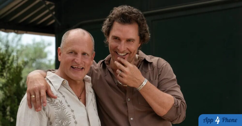 Woody Harrelson et Matthew McConaughey posent ensemble pour Brothers