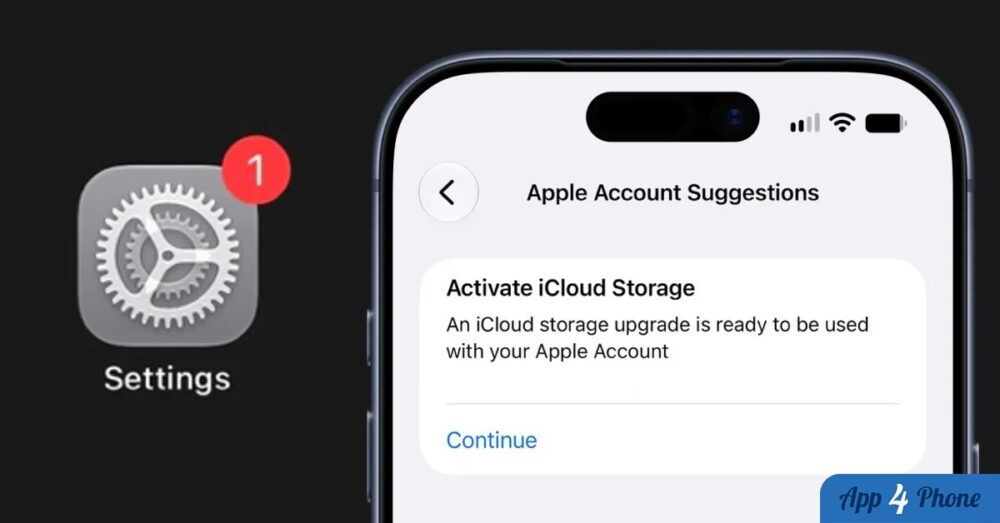 Illustration : iCloud storage notification glitch puts unremovable red badge on Settings app