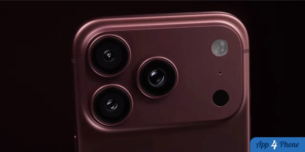 Vue rapprochée du module photo arrière de l’iPhone 18 Pro