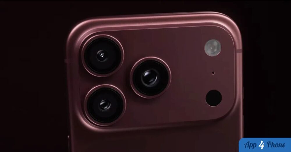 Gros plan sur le dos de l’iPhone 18 Pro et ses trois caméras