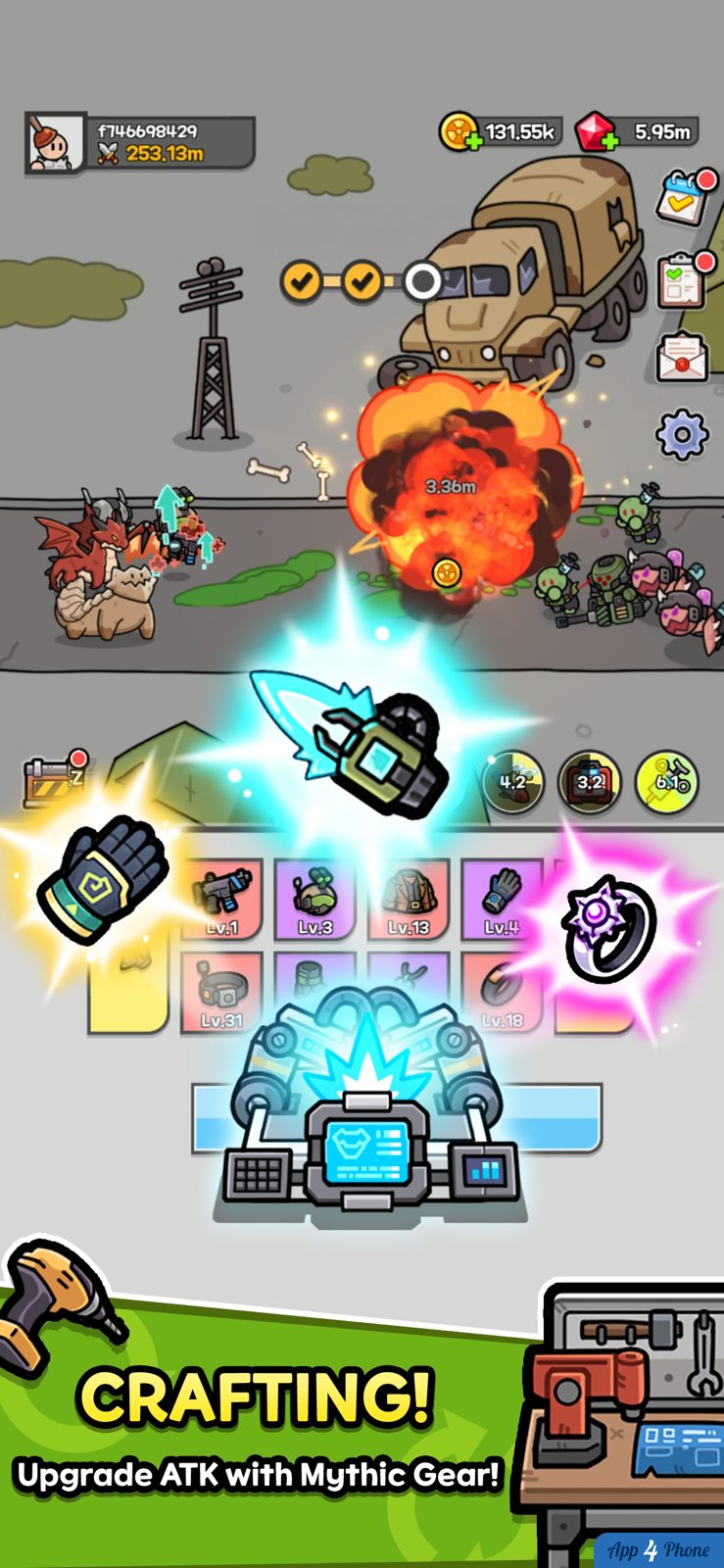 Junk Hero : Idle — capture d'écran
