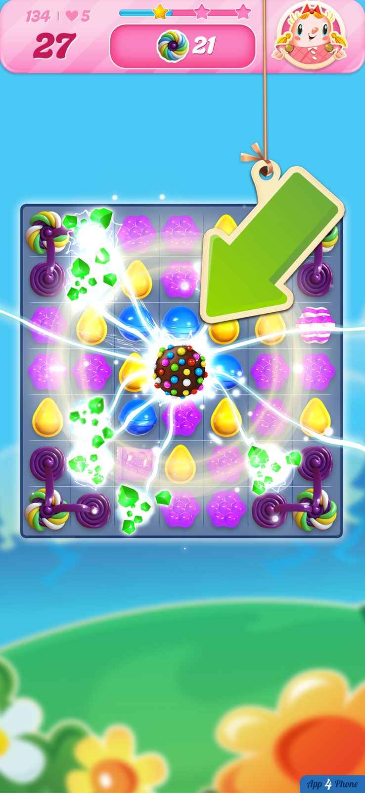 Candy Crush Saga — capture d'écran