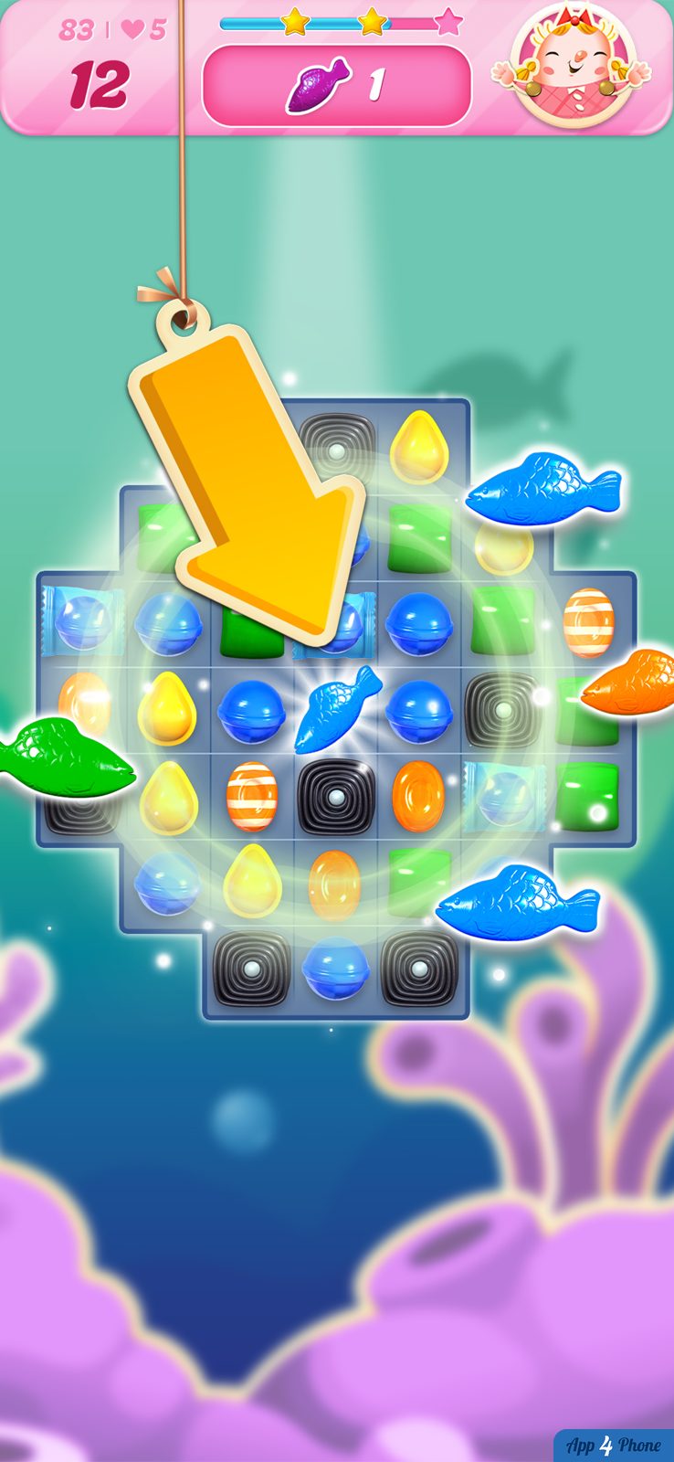 Candy Crush Saga — capture d'écran