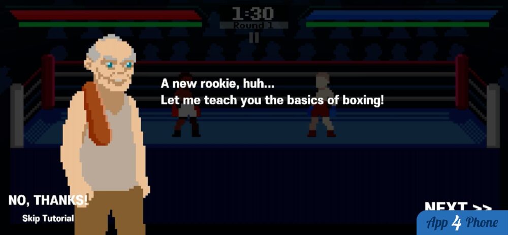 Newtro Boxing — capture d'écran