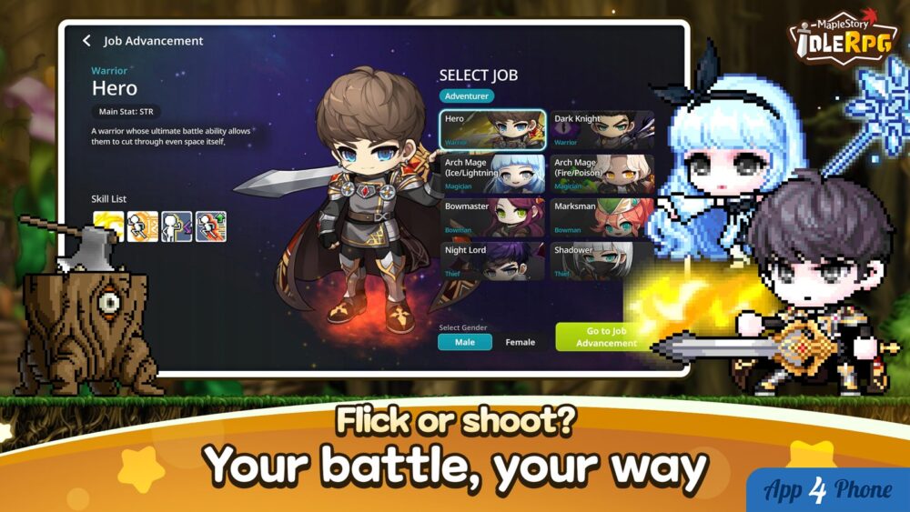 MapleStory : Idle RPG — capture d'écran