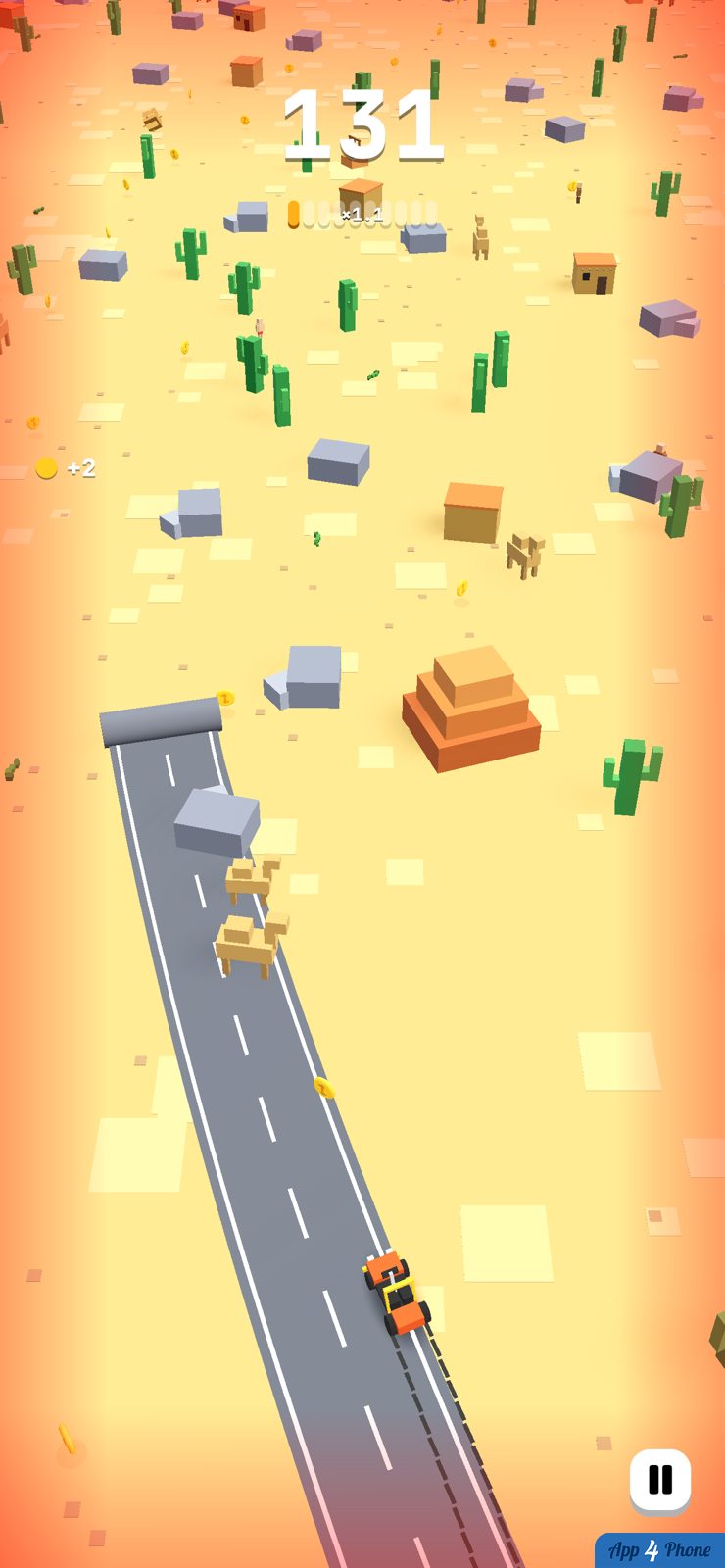 Wavy Road: Endless Driving — capture d'écran