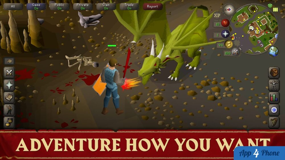 Old School RuneScape — capture d'écran
