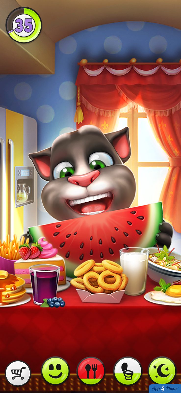 Mon Talking Tom — capture d'écran