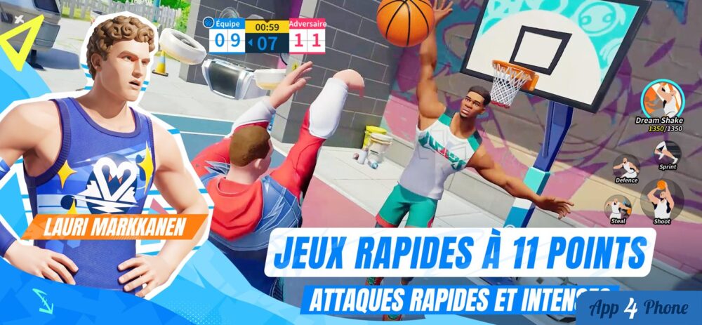 Dunk City Dynasty — capture d'écran