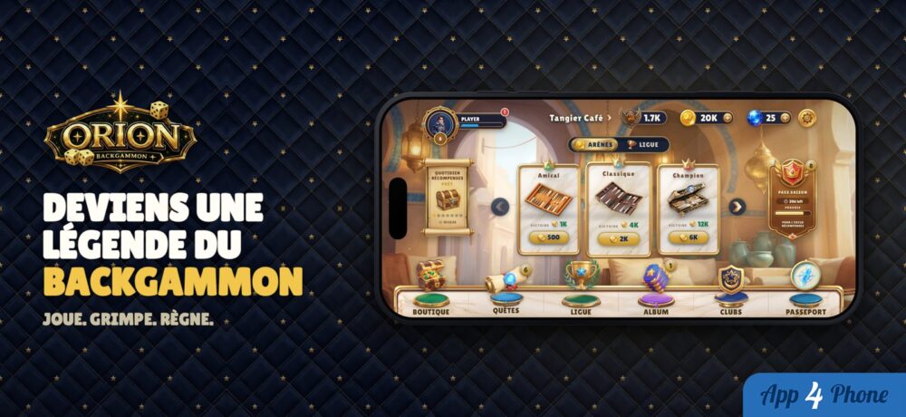 Orion Backgammon — capture d'écran