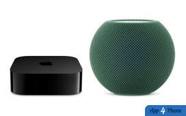 Mac mini et HomePod mini présentés côte à côte