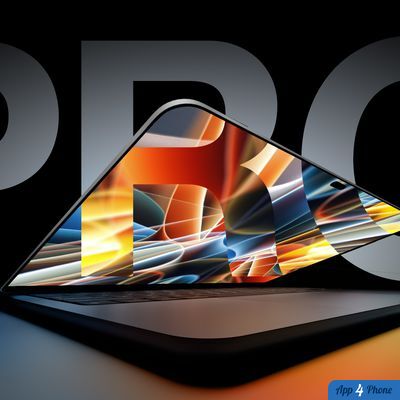 MacBook affichant un écran coloré aux formes abstraites