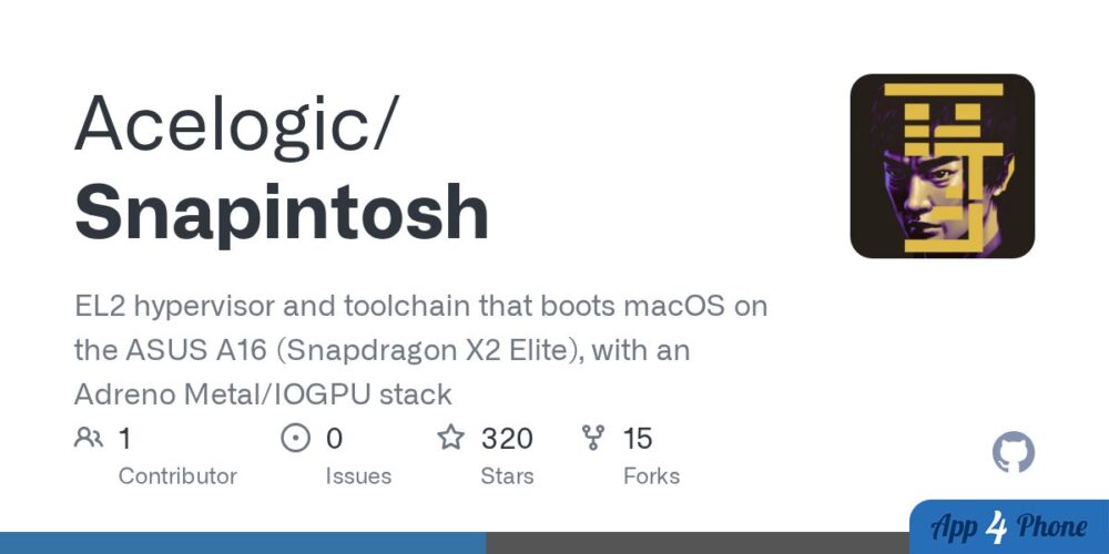 Illustration : One particular Windows ARM laptop can be made into a Hackintosh