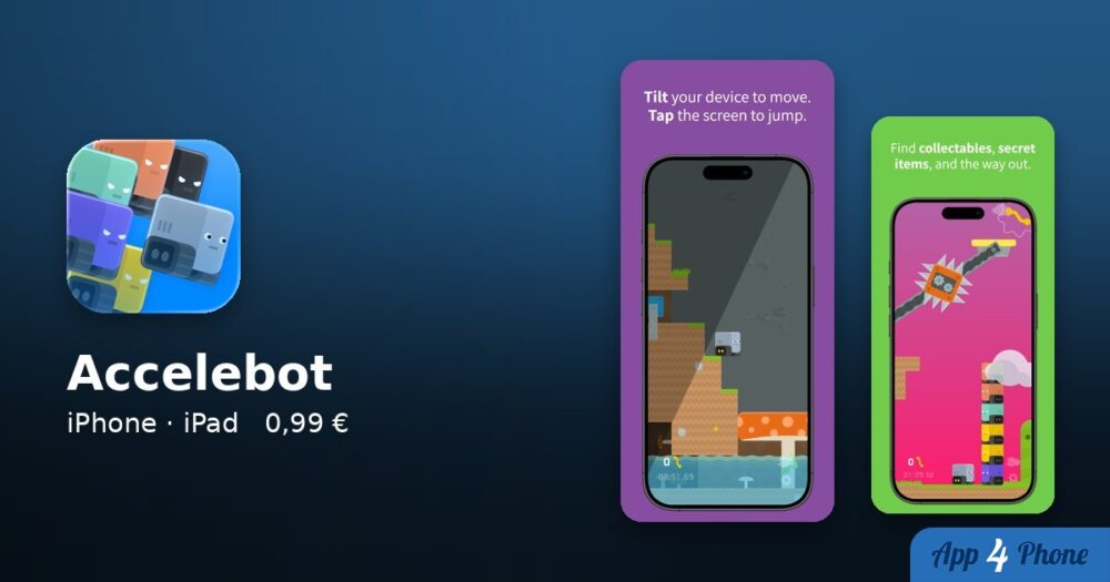 Accelebot sur iPhone, iPad