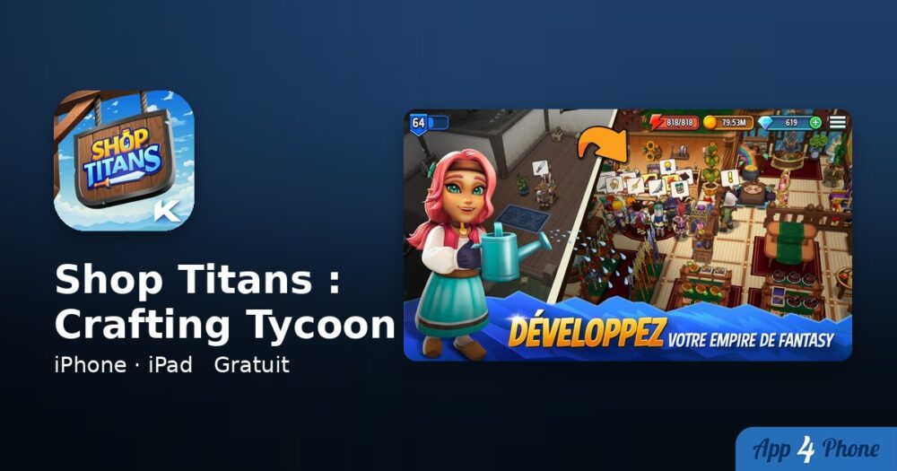 Shop Titans : Crafting Tycoon sur iPhone, iPad
