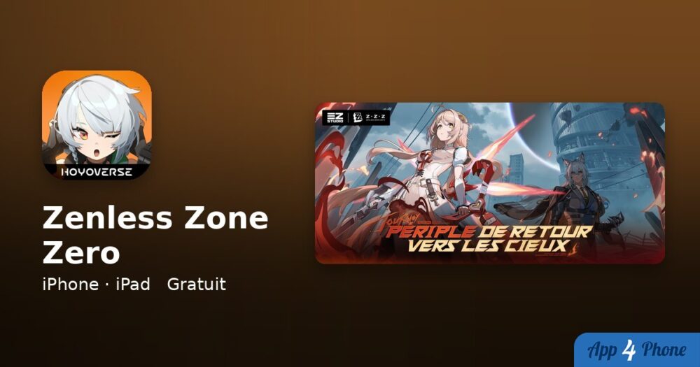 Zenless Zone Zero sur iPhone, iPad