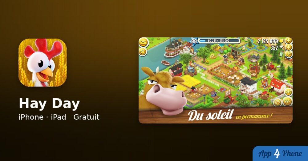 Hay Day sur iPhone, iPad