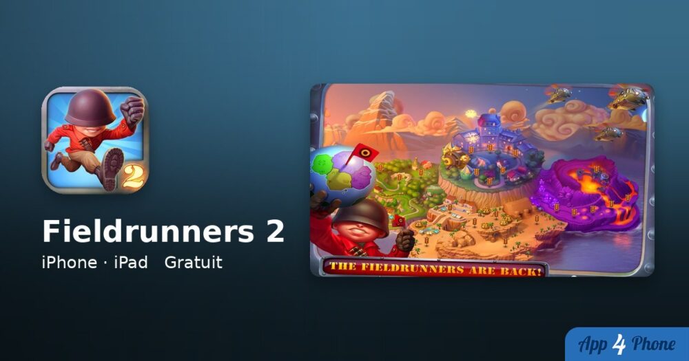 Fieldrunners 2 sur iPhone, iPad