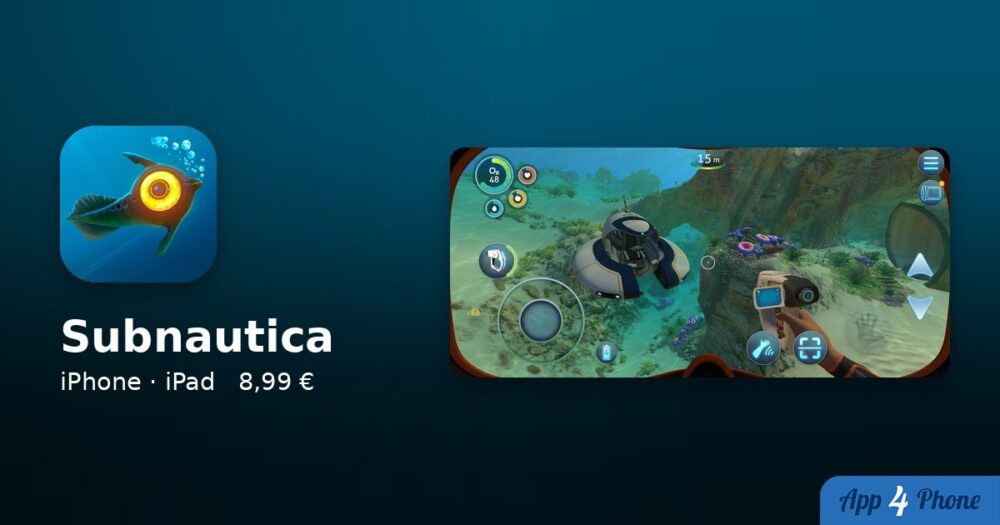 Subnautica sur iPhone, iPad