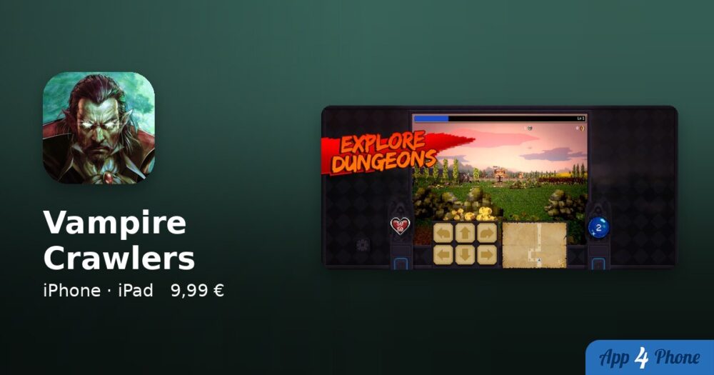 Vampire Crawlers sur iPhone, iPad