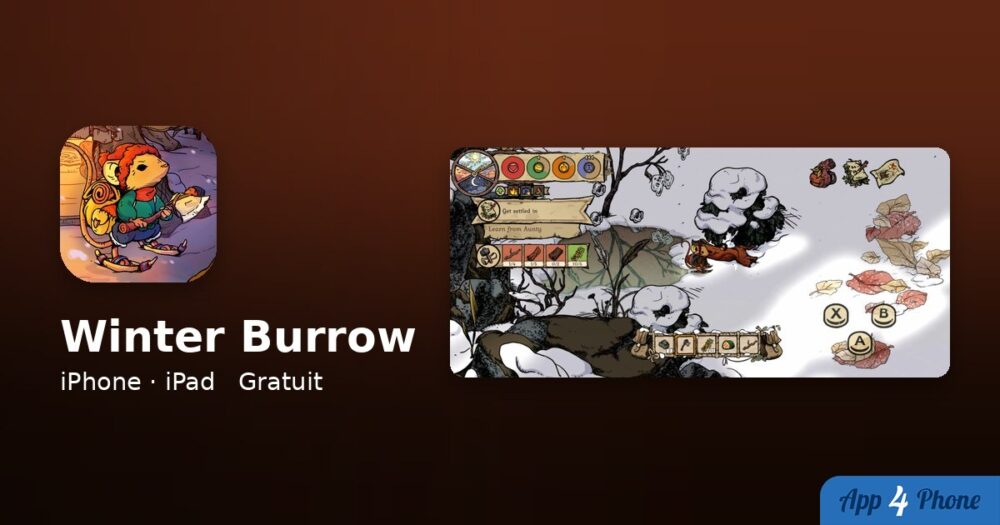 Winter Burrow sur iPhone, iPad