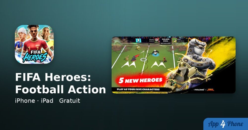 FIFA Heroes: Football Action sur iPhone, iPad