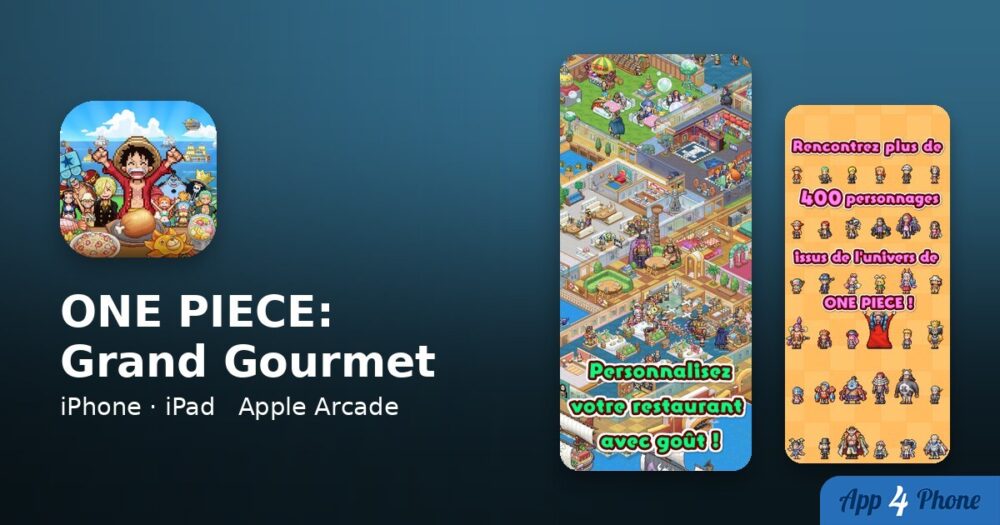 ONE PIECE: Grand Gourmet sur iPhone, iPad