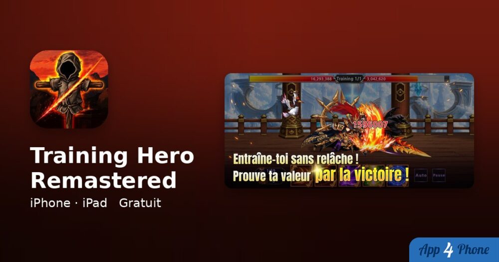 Training Hero Remastered sur iPhone, iPad