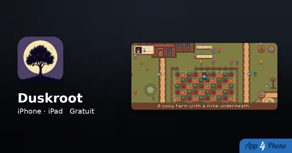 Duskroot sur iPhone, iPad
