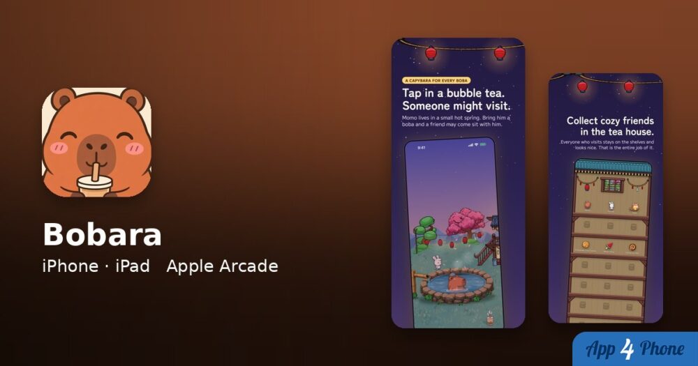Bobara sur iPhone, iPad, Apple Watch
