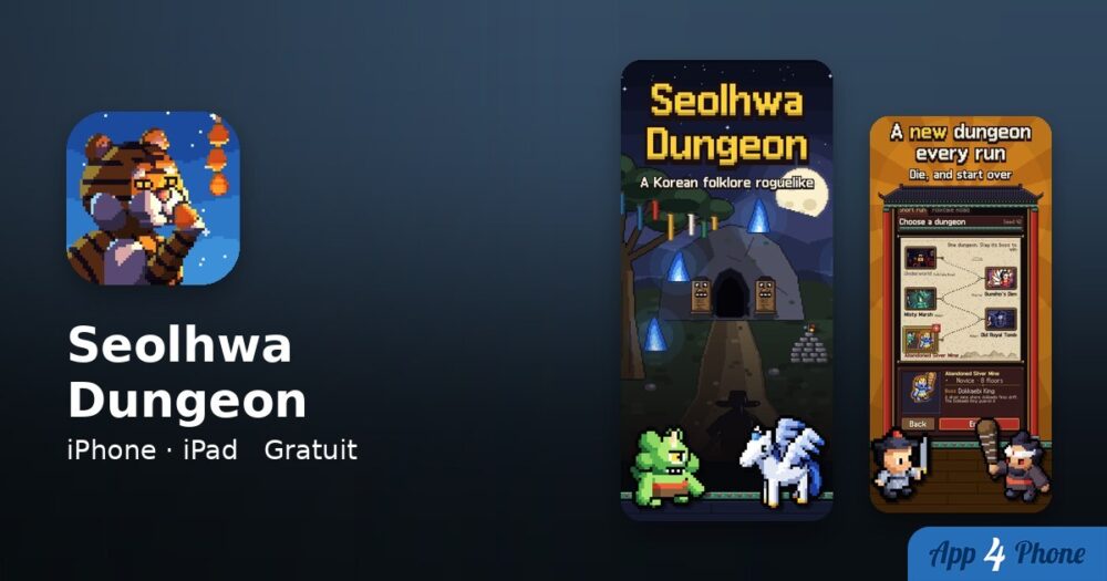 Seolhwa Dungeon: Roguelike RPG sur iPhone, iPad
