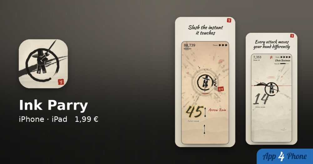 Ink Parry: Seonbi Swordsman sur iPhone, iPad