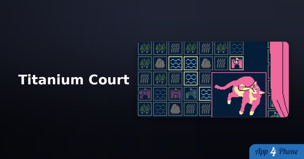 Capture de jeu pixel art montrant une créature rose sur une grille stratégique