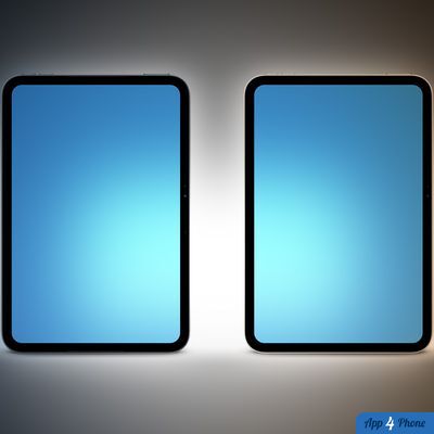 Deux tablettes iPad présentées côte à côte