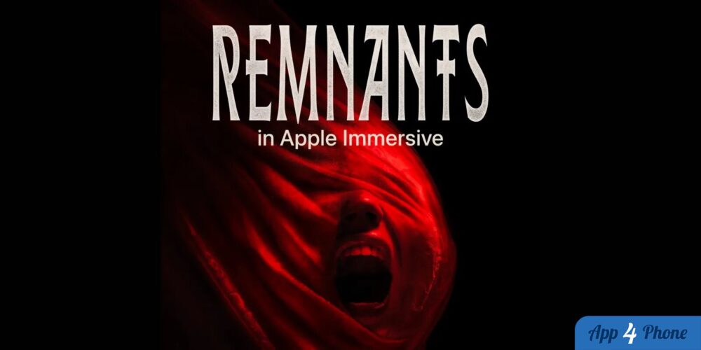 Affiche sombre de Remnants, film d’horreur Apple Immersive